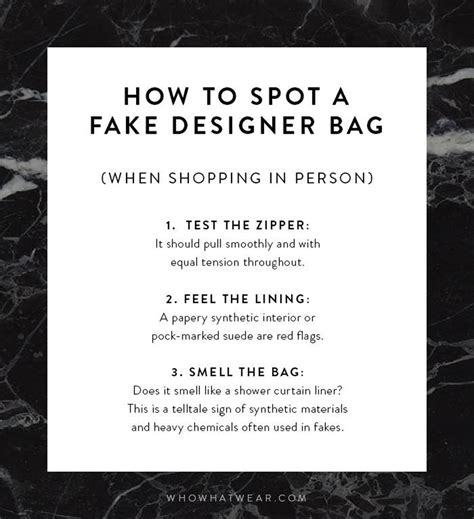 bag fake|How to Tell a Bag Is Fake in 30 Seconds Flat .